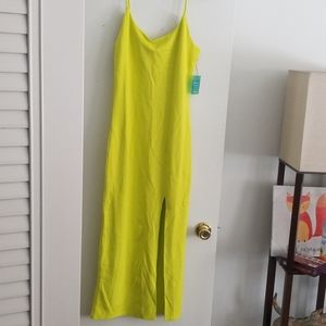 NWT🍋Forever21 Spaghetti Strap Maxi Dress